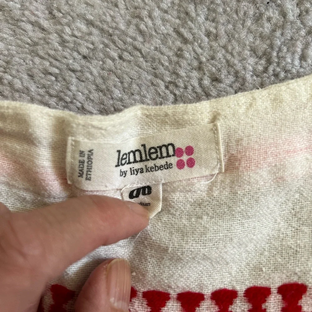 Lem lem by Liya Kebede pullover sundress size M - Picture 10 of 13